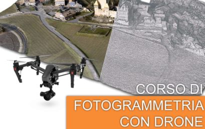 Corso di Fotogrammetria con drone: la tutela del territorio incontra le nuove tecnologie